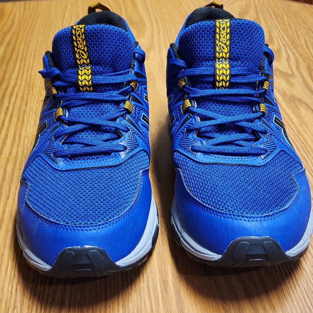 ASICS Mens GEL Sneakers Running Shoes Monaco Blue/ Black Size 9
